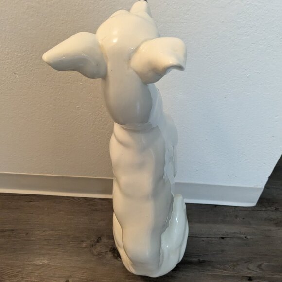 Whippet Greyhound Dog Statue - Picture 2 of 7